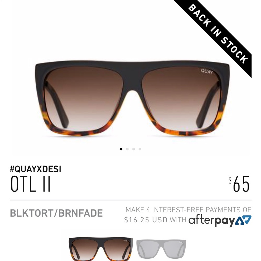 Quay x Desi sunglasses